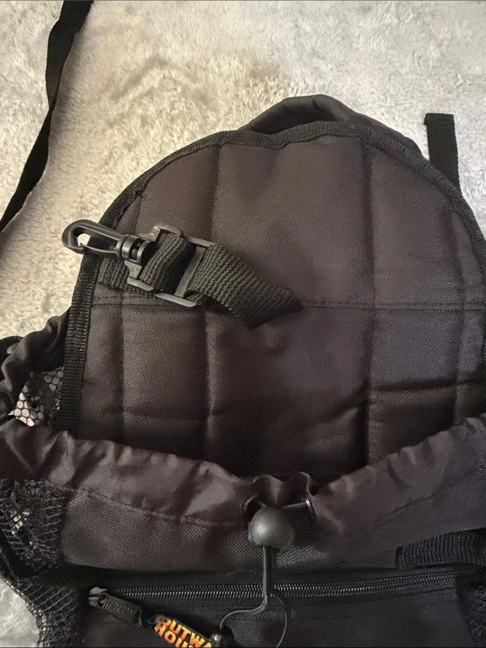 Outward Hound Pet Gear Black Small Dog Backpack Carrier